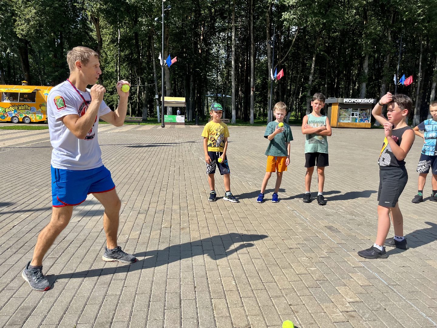 наро-фоминск, центральный парк, спорт Подмосковья, кудо, открытая тренировка, лето в Подмосковье