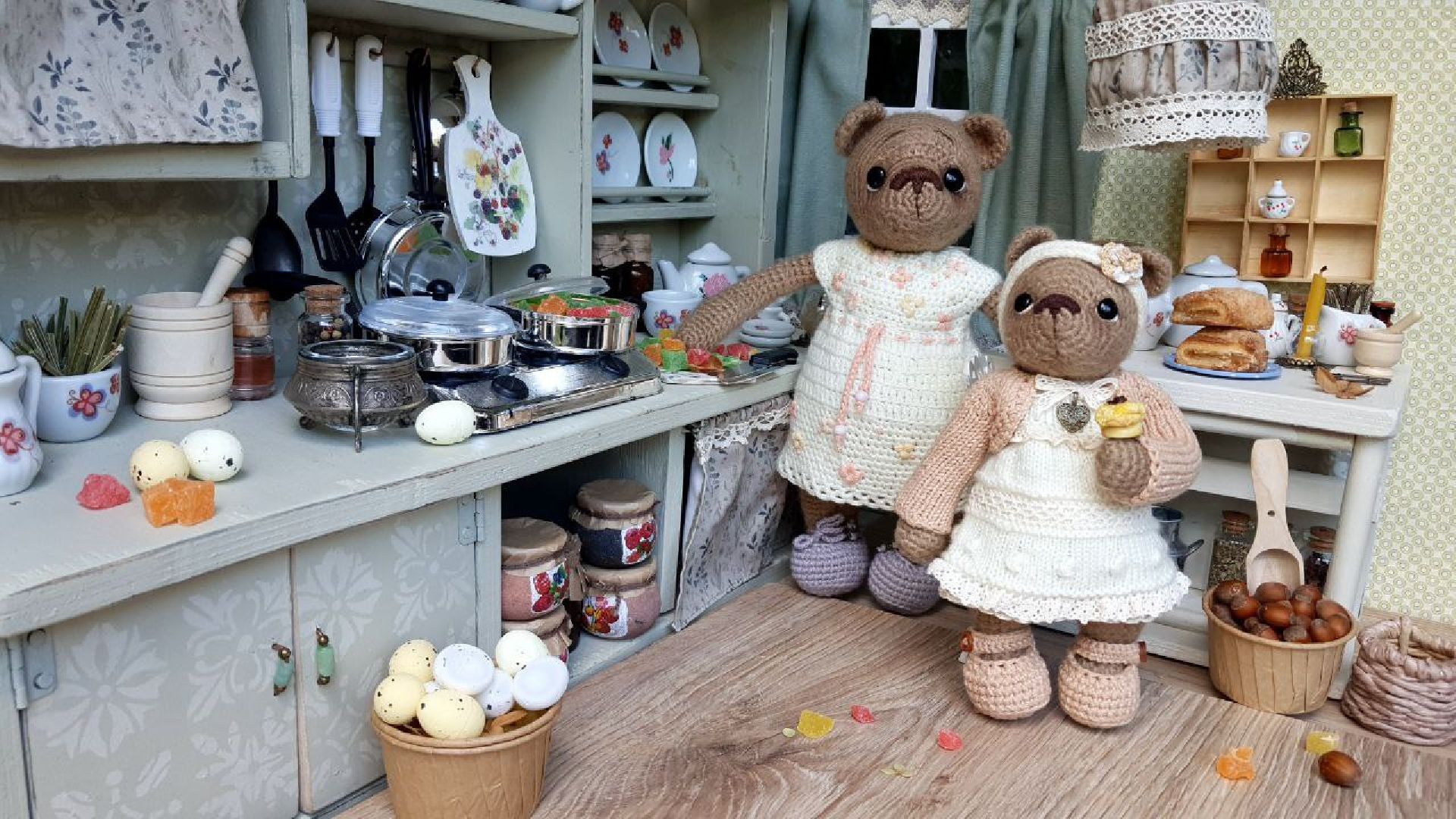 Реутов, искусство, мастерица, вязание, мишки, книга