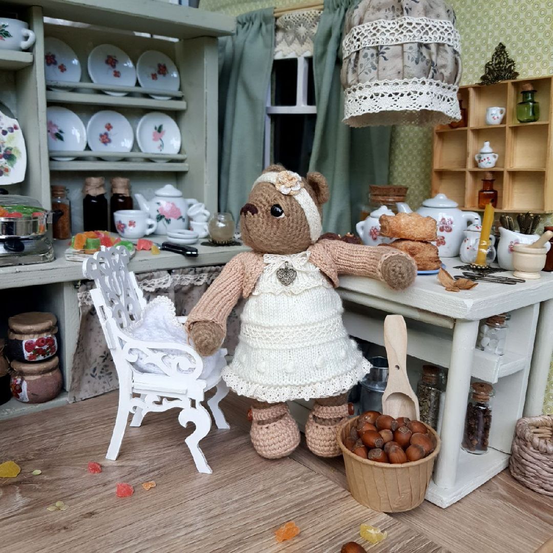 Реутов, искусство, мастерица, вязание, мишки, книга