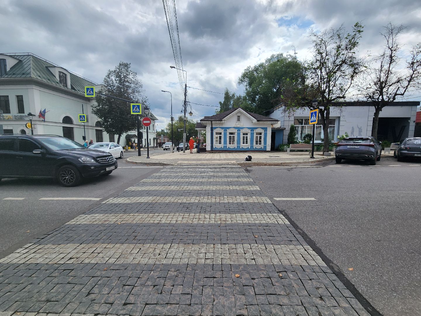 Звенигород, благоустройство остановок