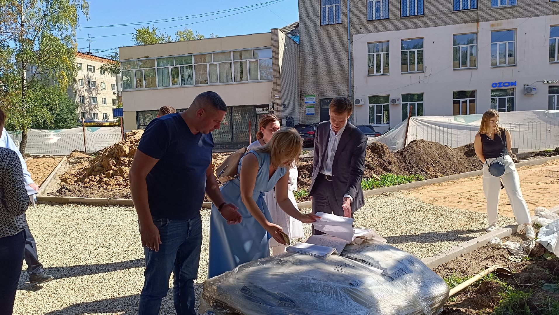 Лобня, благоустройство, сквер