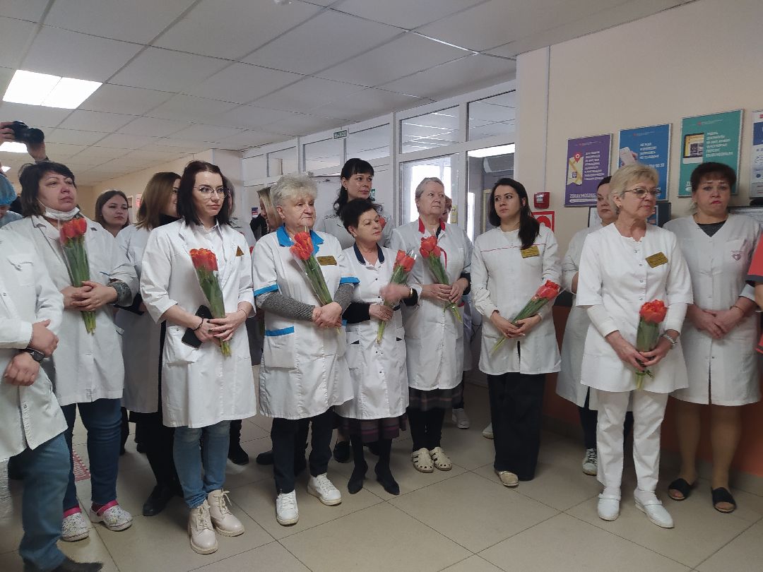 Граффити, акция, Щёлково, больница, Спасибо, врачи