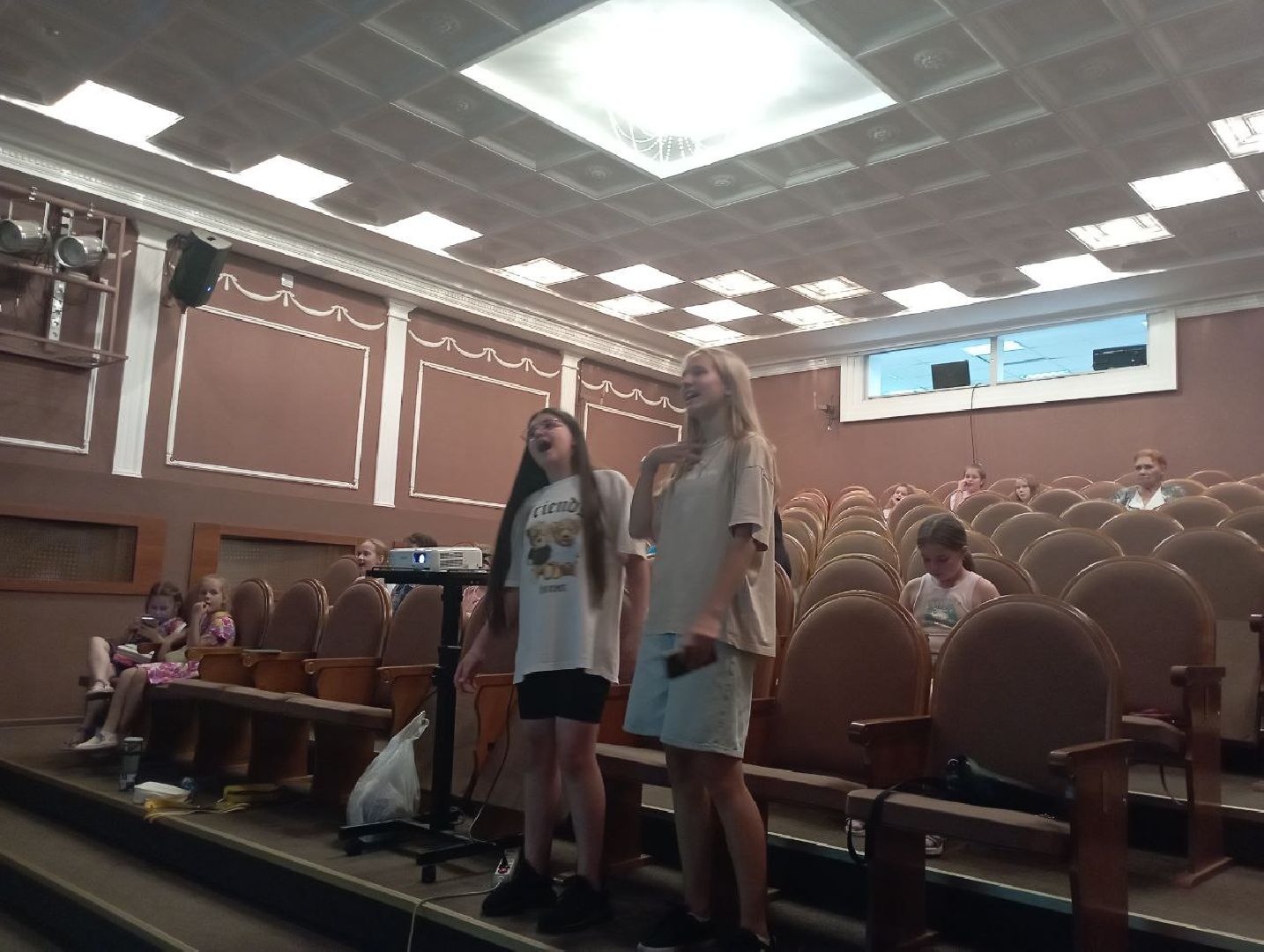 пушкино, лето в подмосковье, пение, дети,