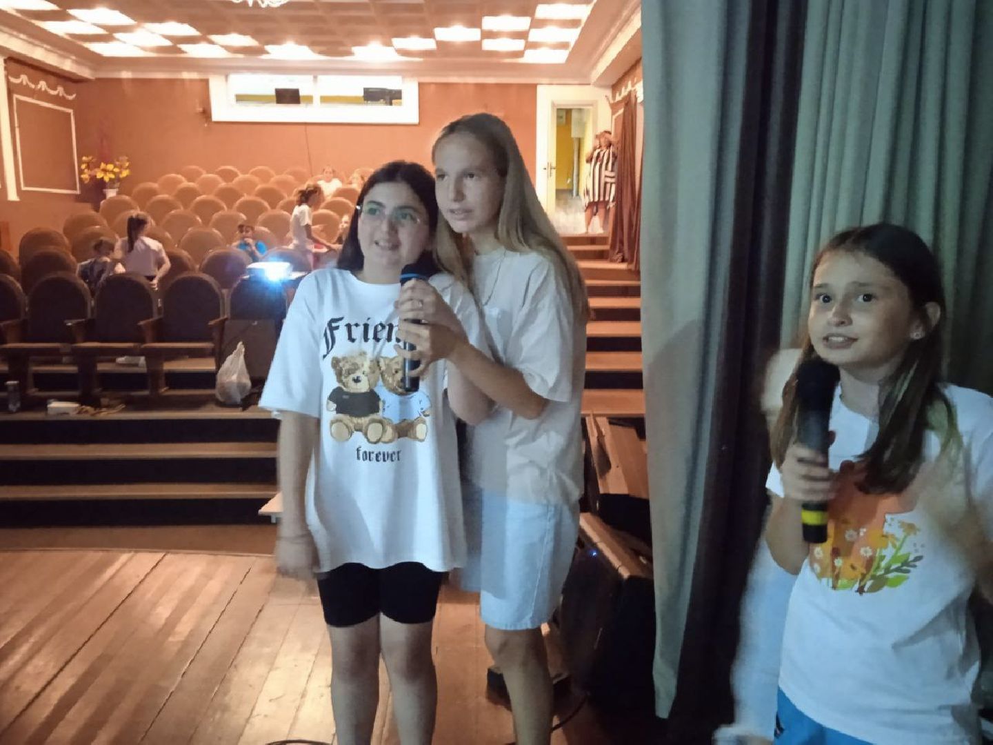 пушкино, лето в подмосковье, пение, дети,