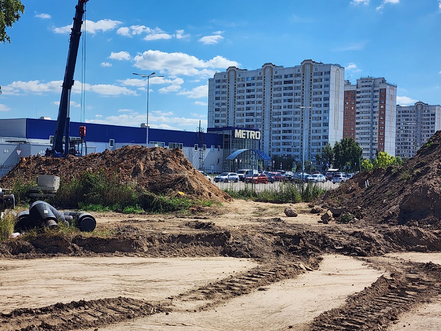 строительство, новая поликлиника, строительство дорог, новая дорога, серпухов, улица героев отечества, ивановские дворики,