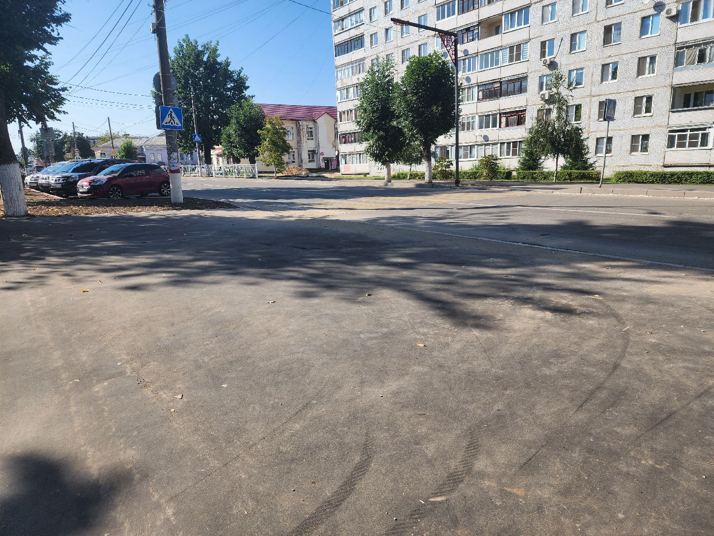 Павловский Посад, городской округ павловский Посад, люди, благоустройство, тротуар, улица, ремонт