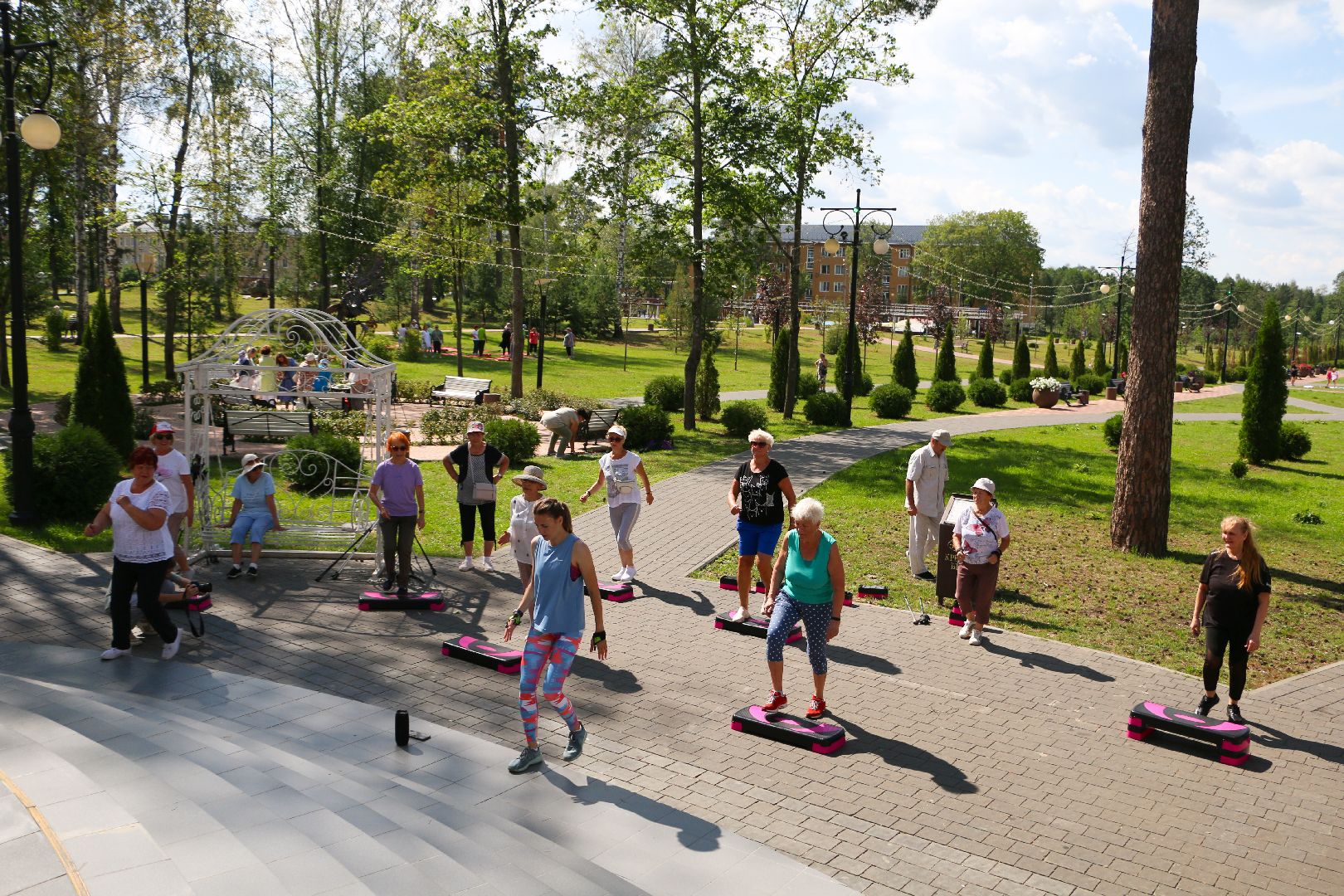 #АктивноеДолголетие#ЛетовПарке#КрестовБрод#Рошаль#БольшаяШатура#ПаркиПодмосковья