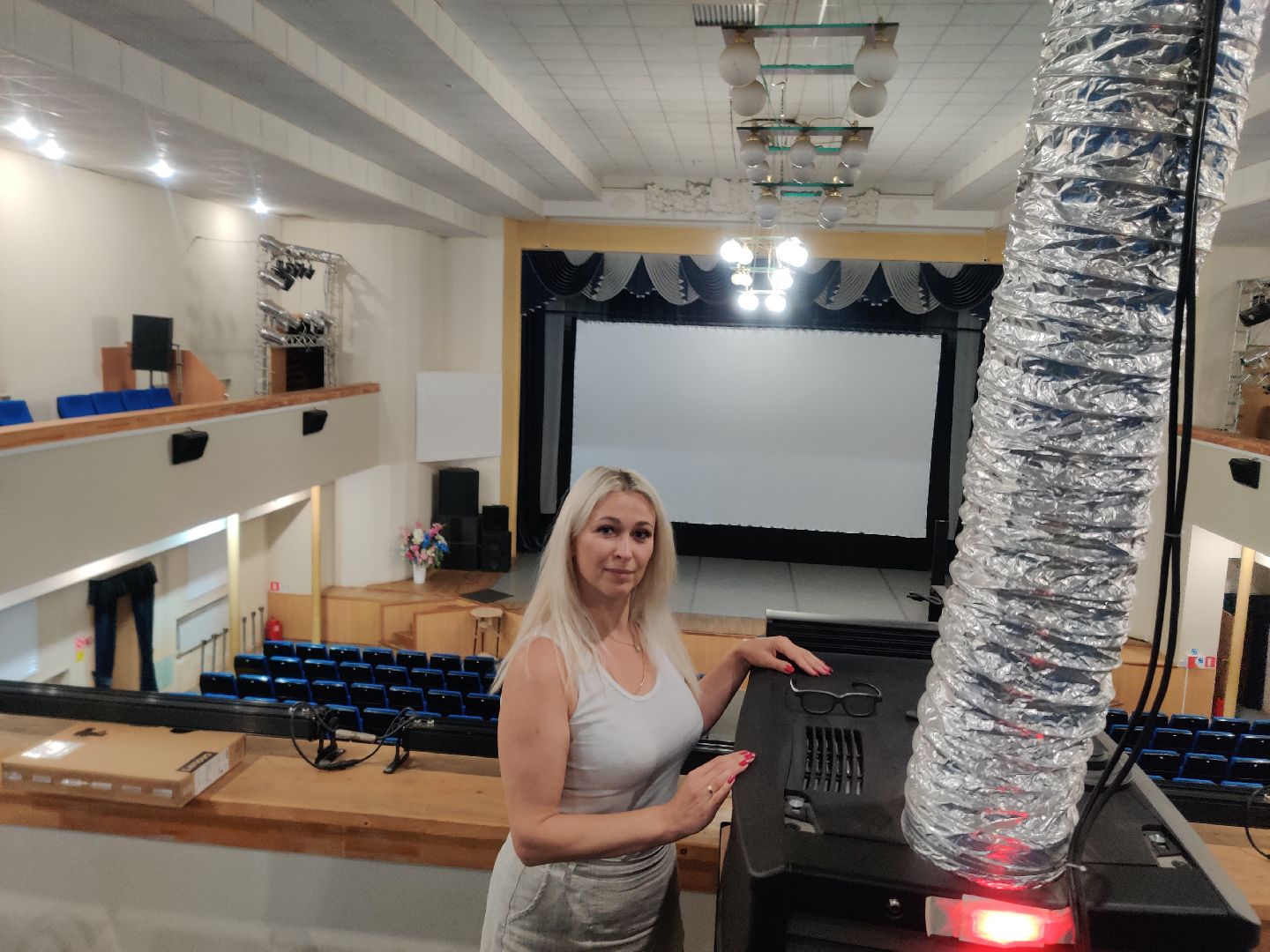 Красноармейск, Пушкинский, кинотеатр, ночь кино