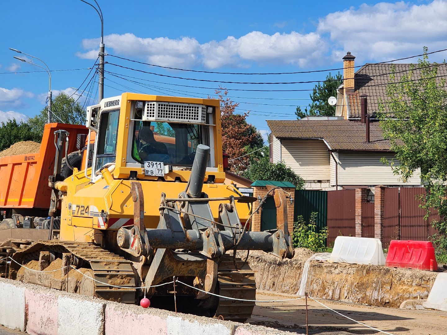 Звенигород, благоустройство дорог,ЦКАД