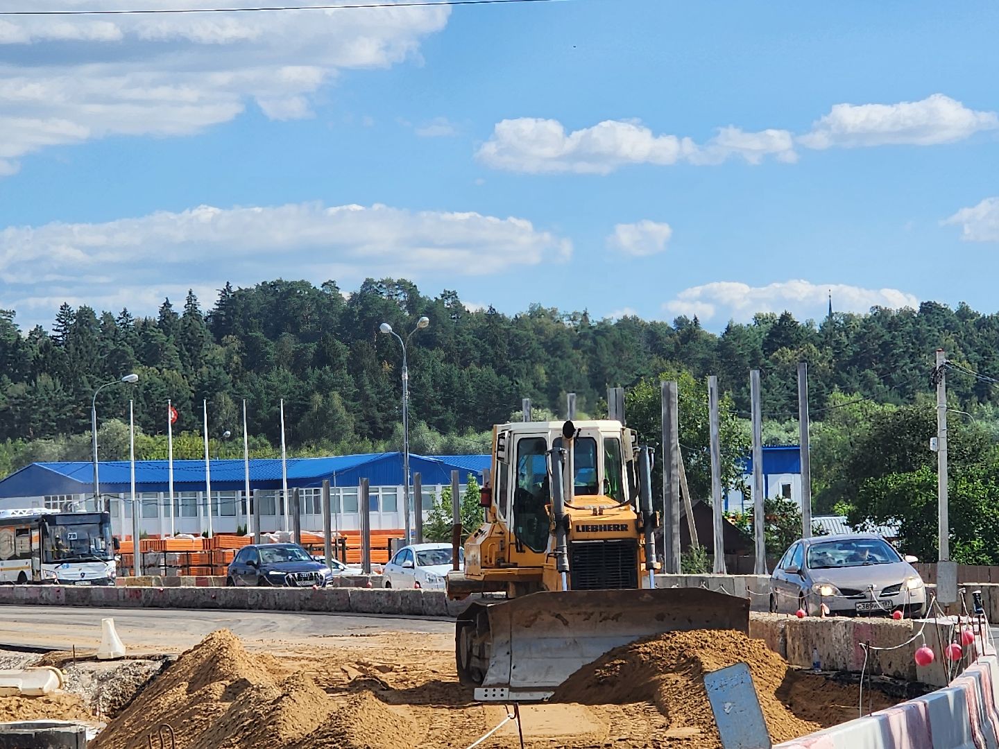 Звенигород, благоустройство дорог,ЦКАД