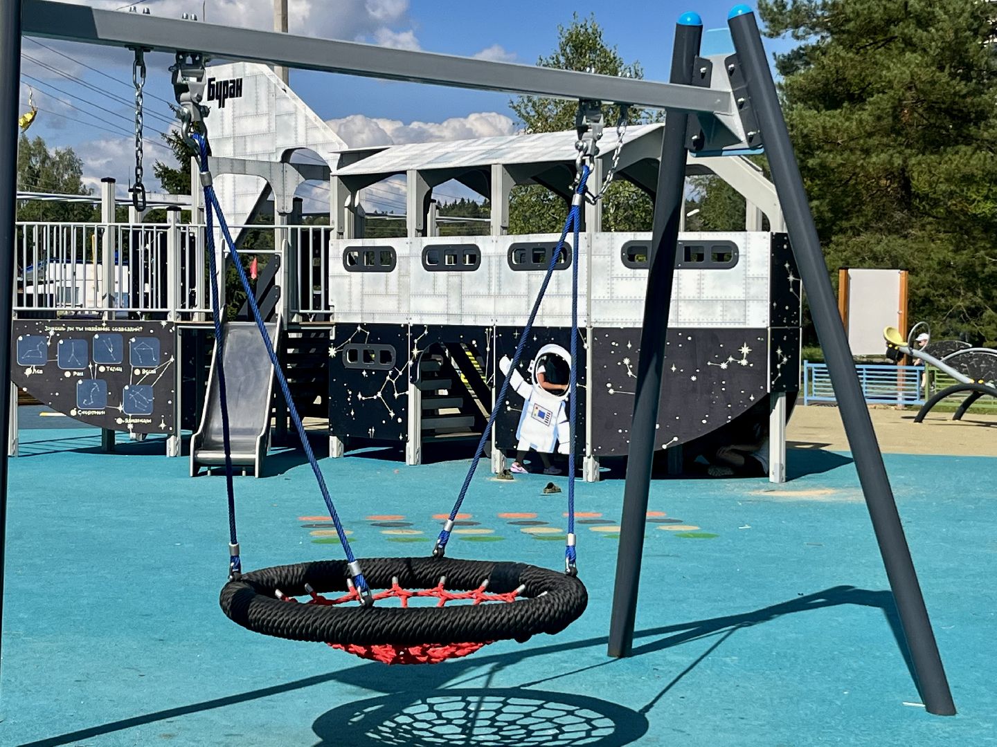 Верея, игровой комплекс, детская площадка, «Буран», благоустройство дворов, губернаторская программа, наро-фоминский городской округ,