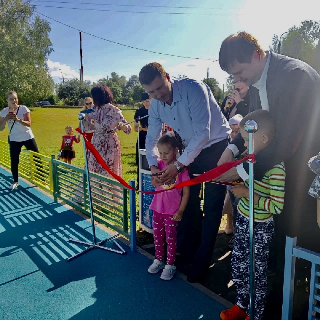 Верея, игровой комплекс, детская площадка, «Буран», благоустройство дворов, губернаторская программа, наро-фоминский городской округ,