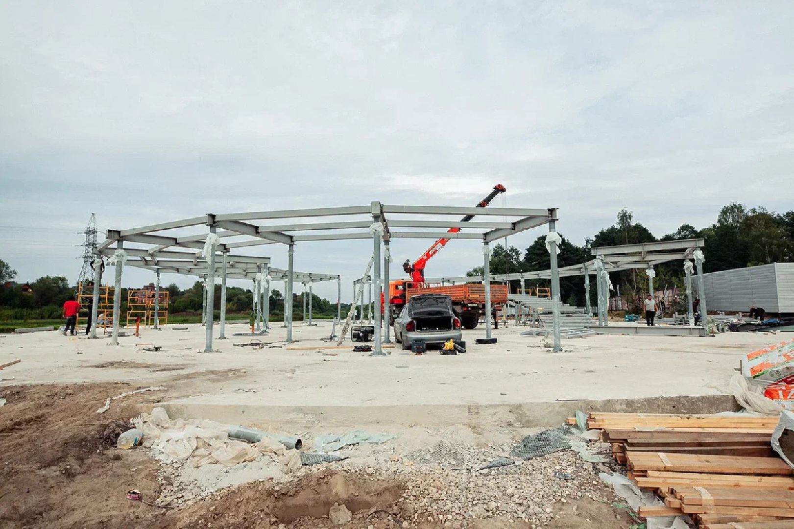 Строительство, парк, Куровское, Заголовацкий, Панин, Орехово-Зуево