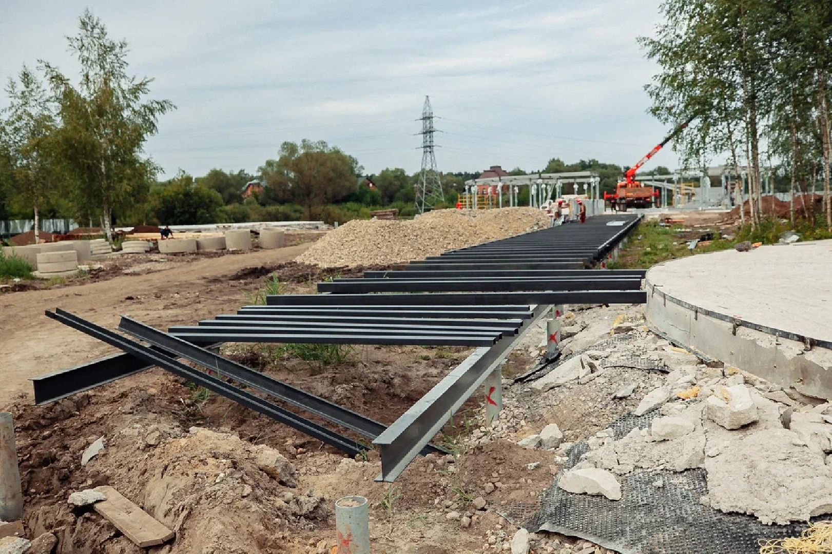 Строительство, парк, Куровское, Заголовацкий, Панин, Орехово-Зуево