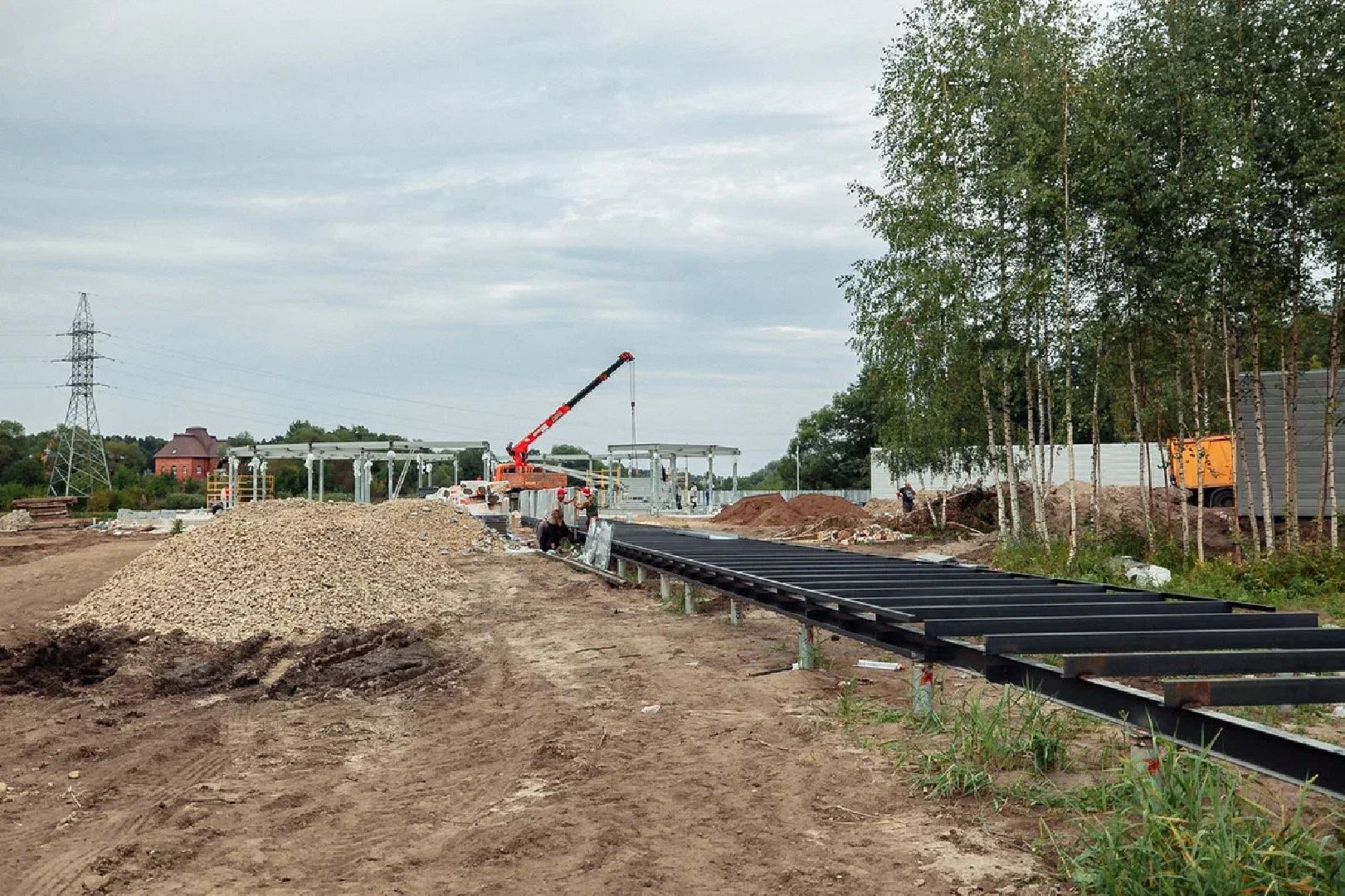 Строительство, парк, Куровское, Заголовацкий, Панин, Орехово-Зуево