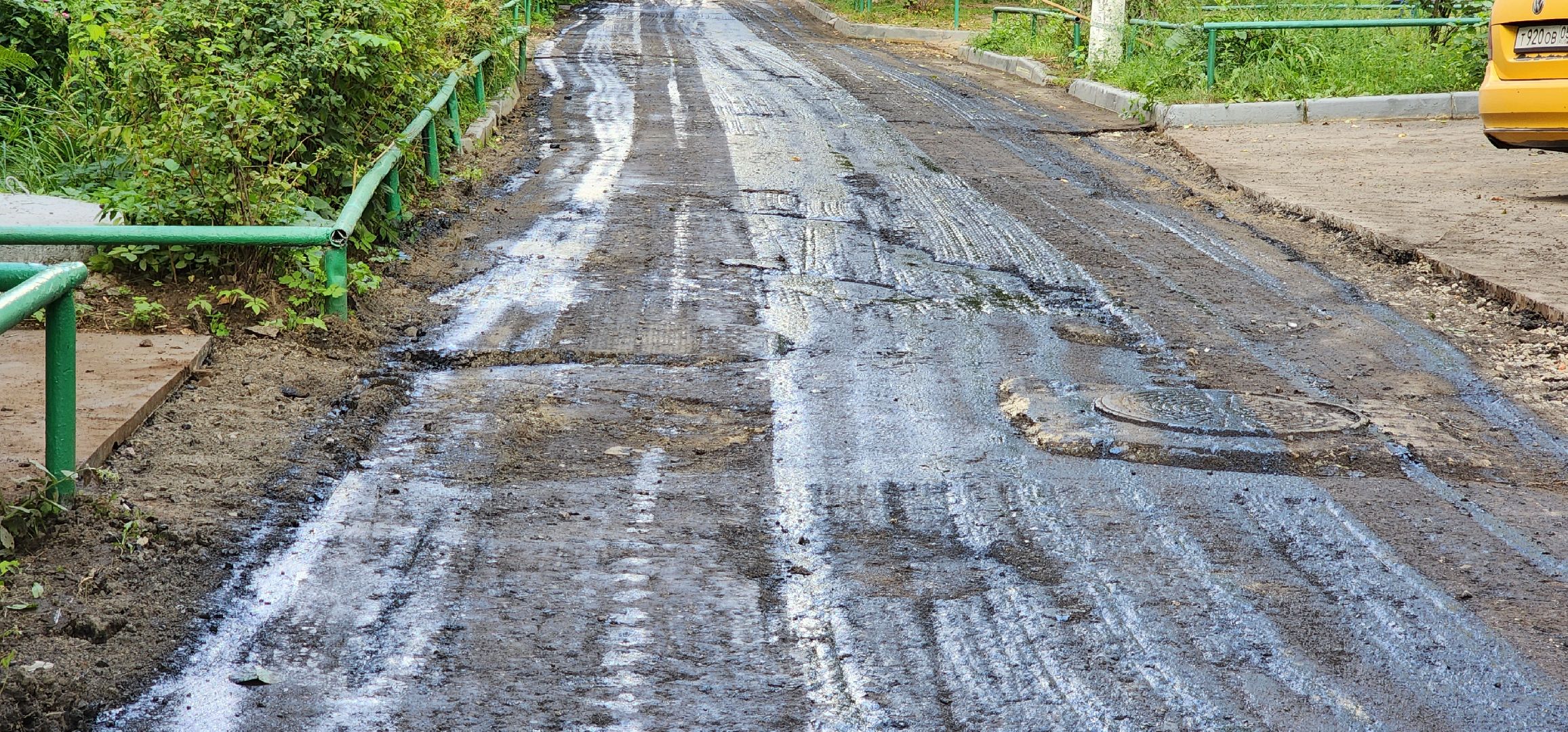 ямочный ремонт, дворы, Котельники