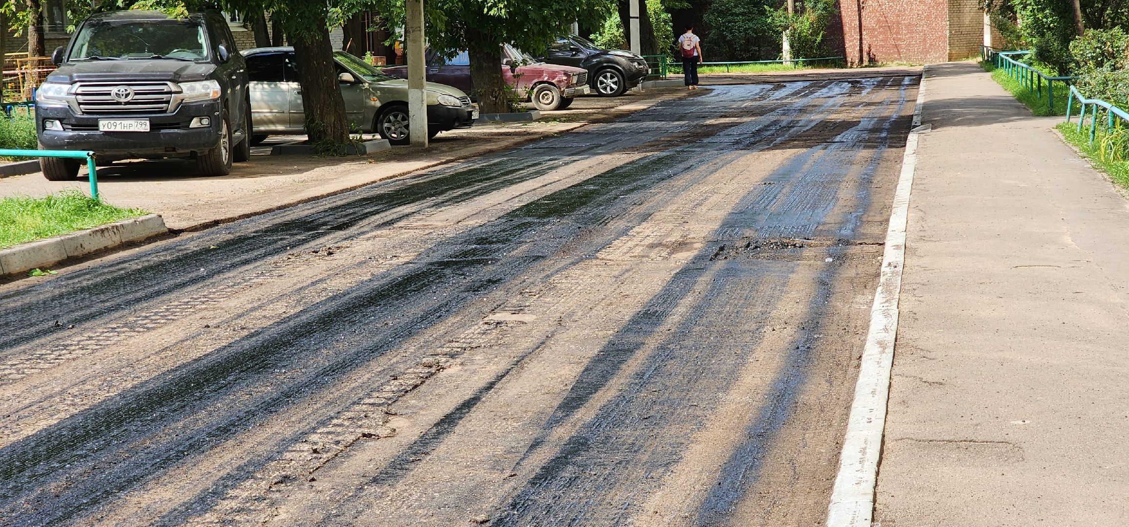 ямочный ремонт, дворы, Котельники