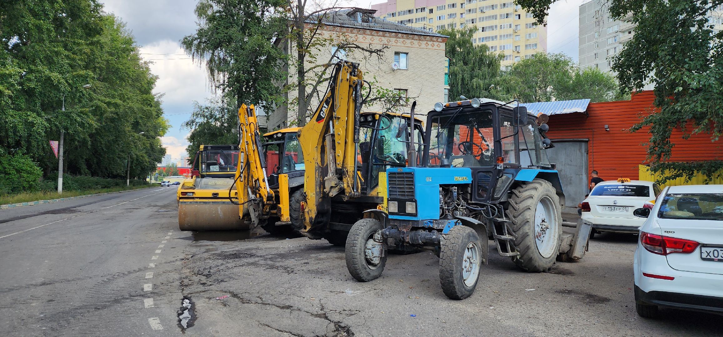 ямочный ремонт, дворы, Котельники