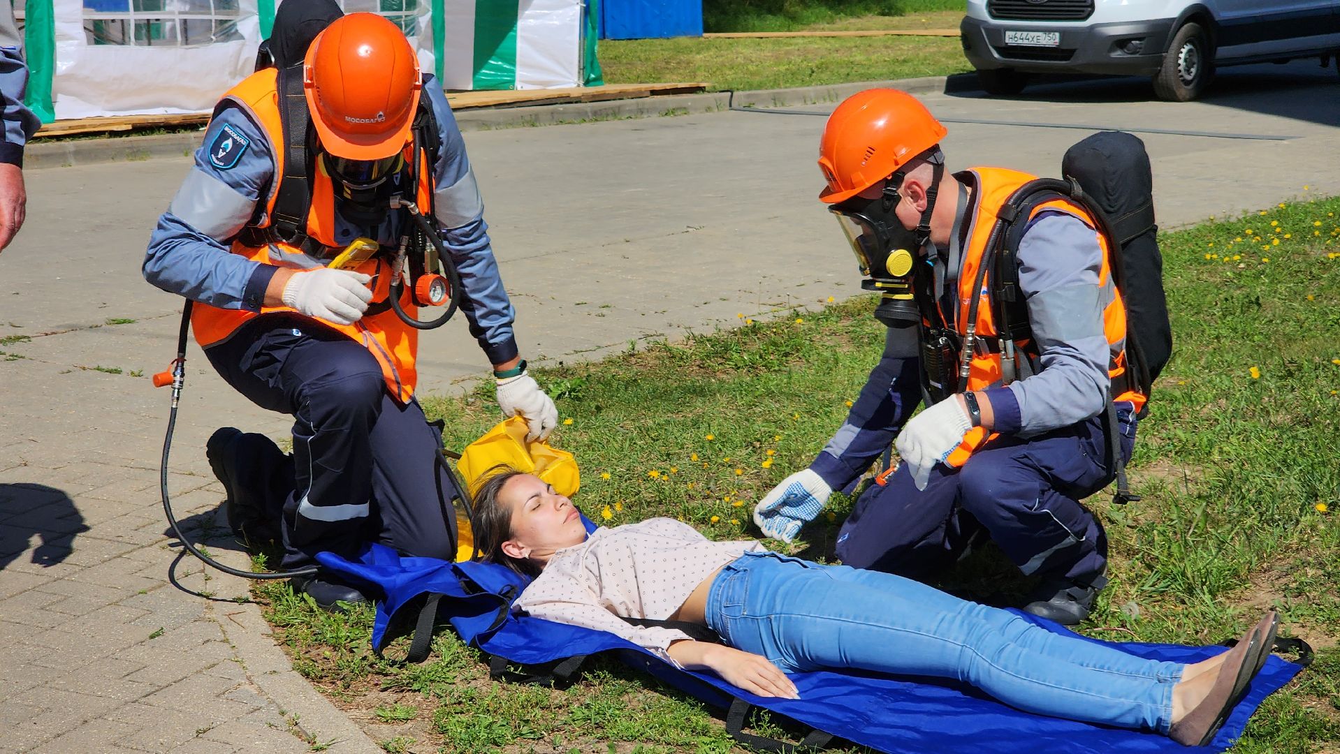 Ступино, мособлгаз, учения