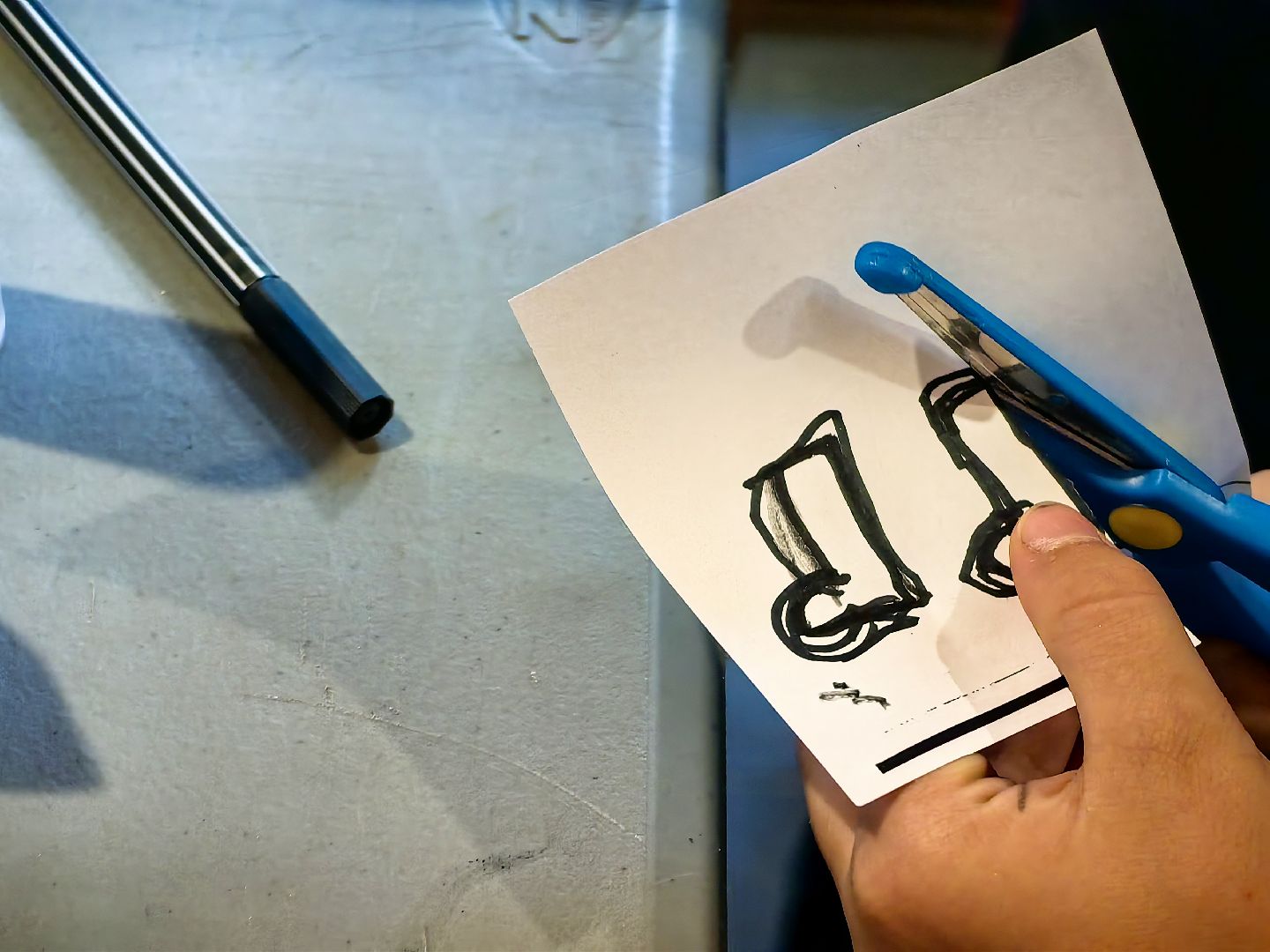 Сказки, герой, кот, мастер-класс, картон, клей