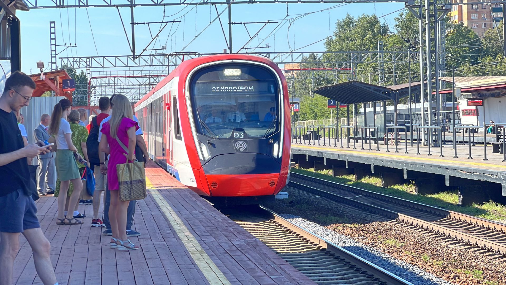 Химки, транспорт, МЦД-3