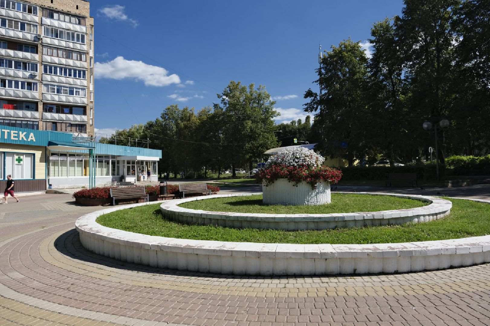 Пущино, цветы,