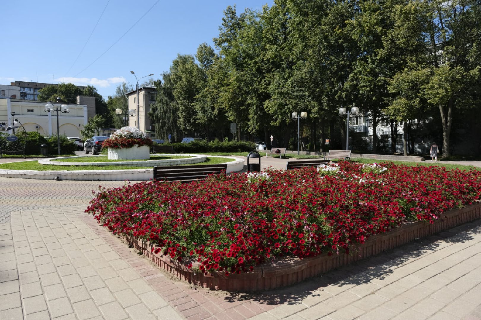 Пущино, цветы,