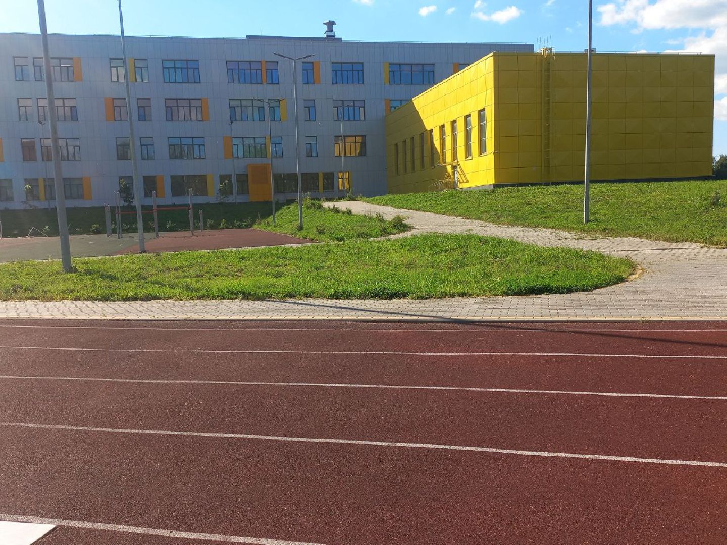 Солнечногорск, стадион, школа, спорт, спортсмены