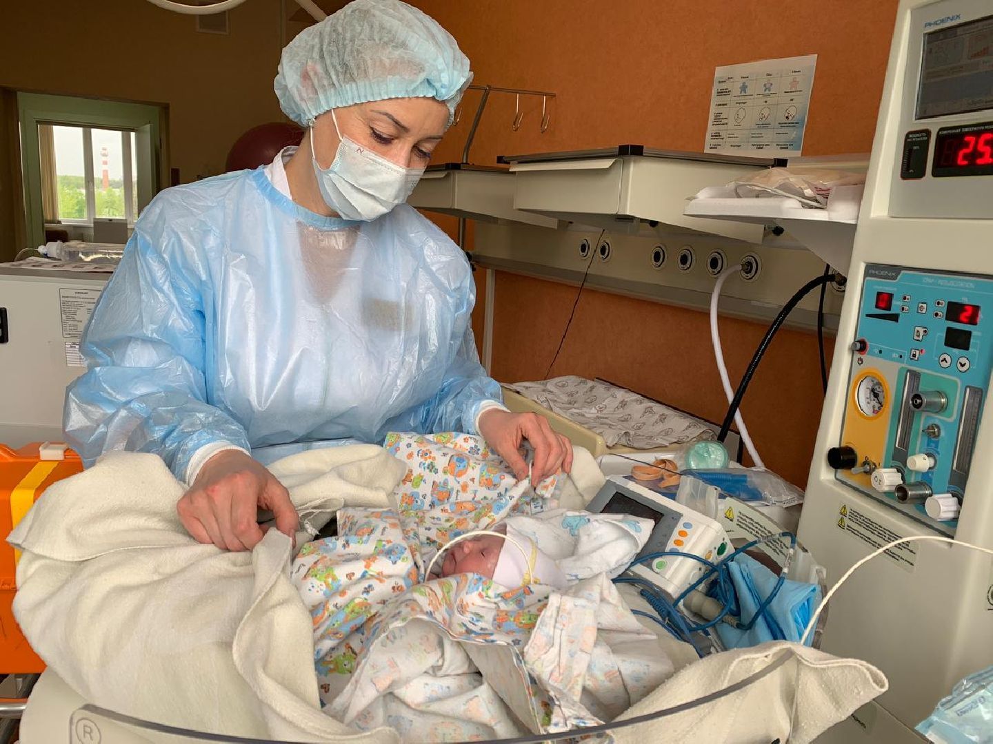 Балашиха, Подмосковье, медицина, роды, МОПЦ,тройни