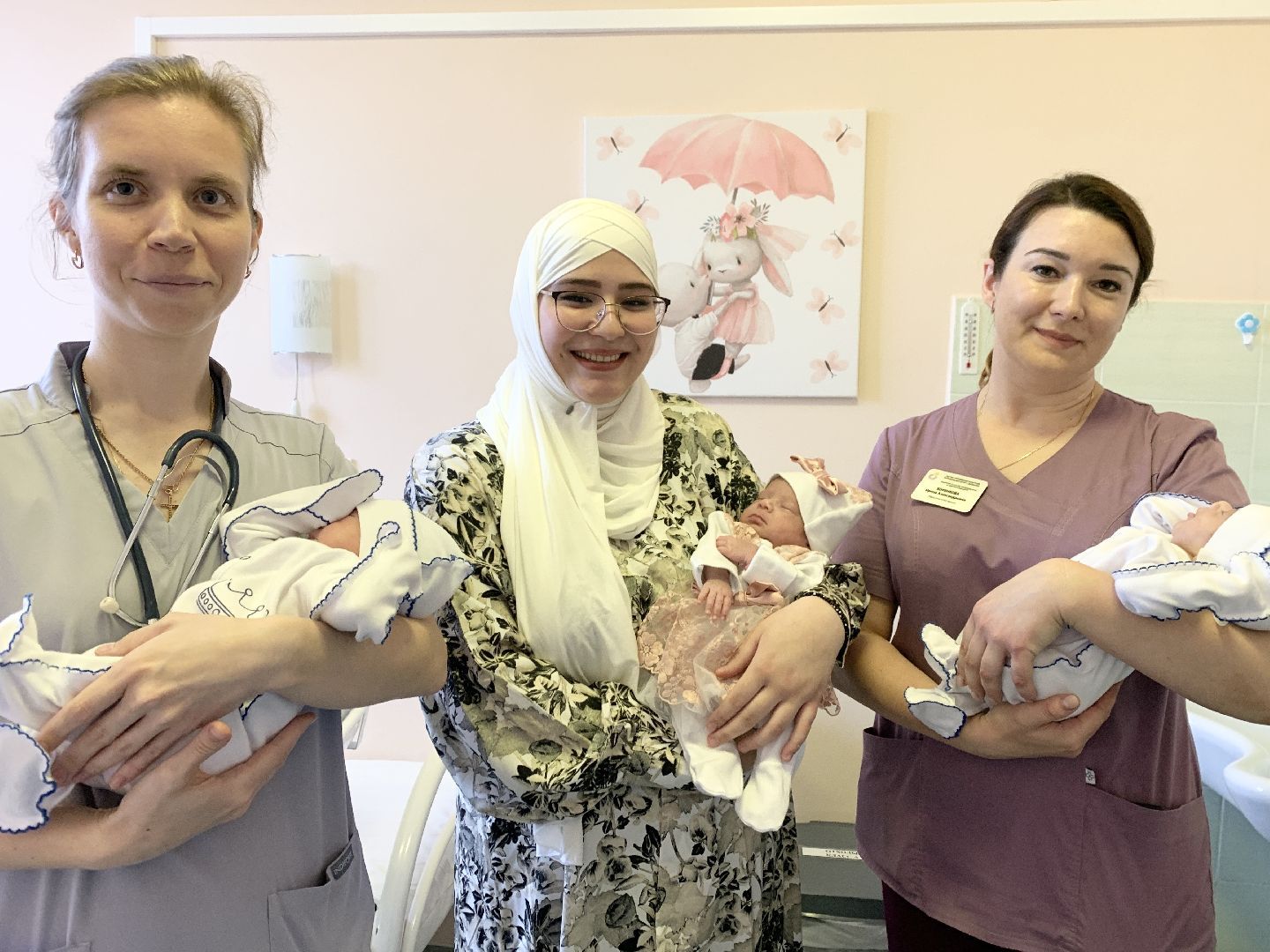 Балашиха, Подмосковье, медицина, роды, МОПЦ,тройни