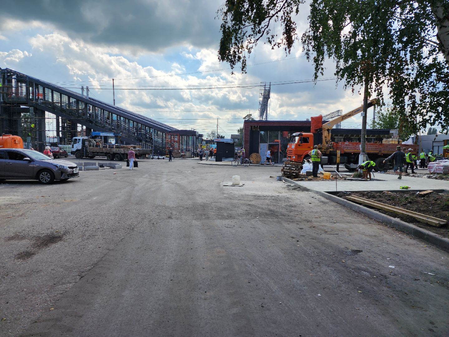 Раменское, транспорт, запуск МЦД-3, автобусное сообщение, разворотный круг у платформы Ипподром