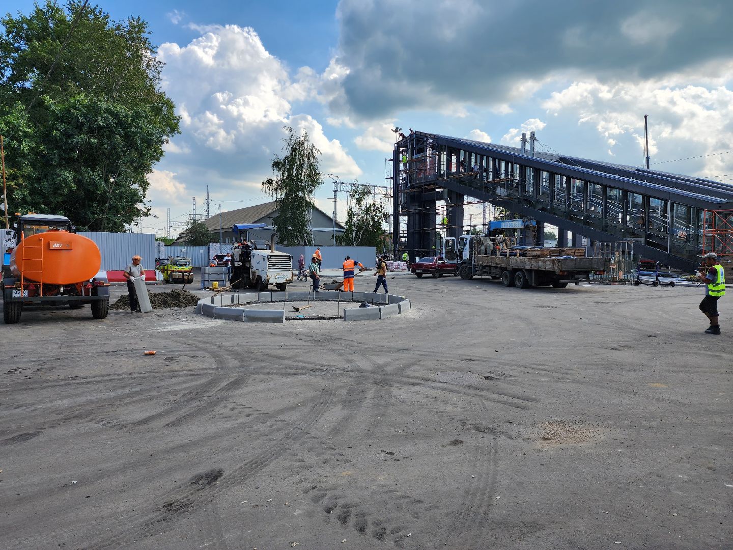 Раменское, транспорт, запуск МЦД-3, автобусное сообщение, разворотный круг у платформы Ипподром