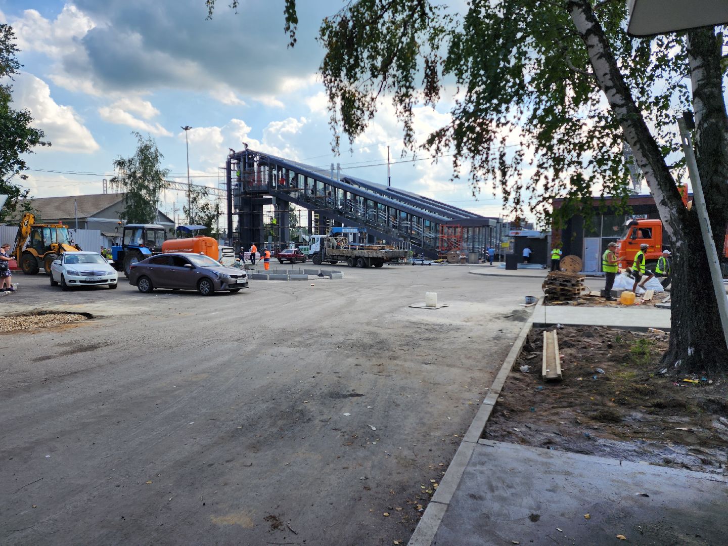 Раменское, транспорт, запуск МЦД-3, автобусное сообщение, разворотный круг у платформы Ипподром