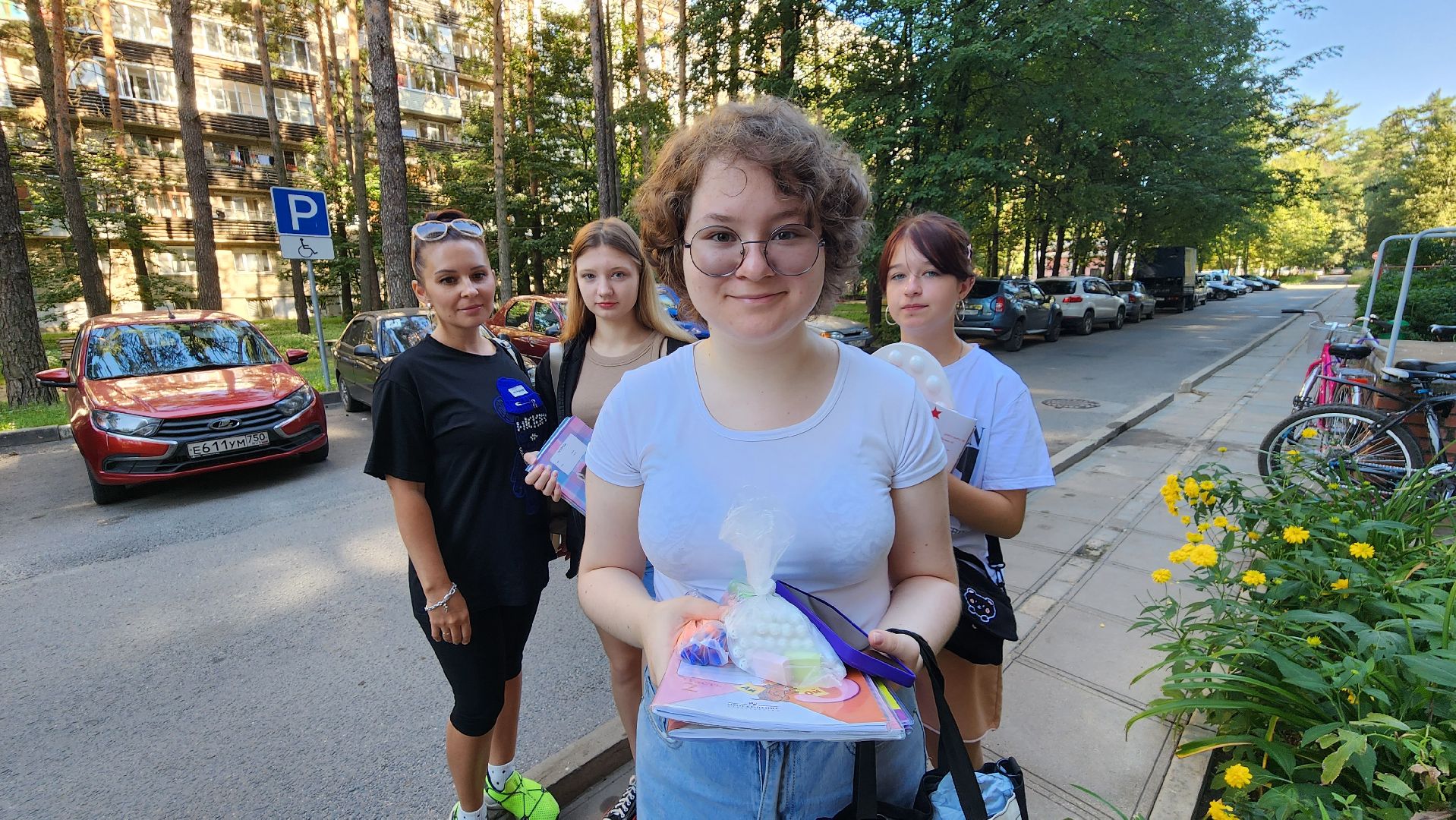 волонтеры, акция, 1 сентября, доброе дело школьникам Донбасса, Протвино