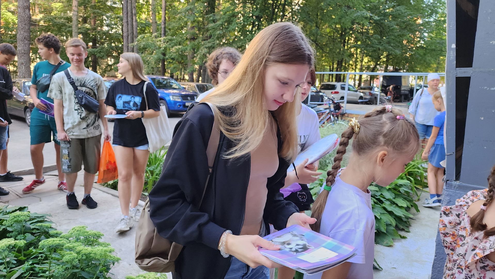 волонтеры, акция, 1 сентября, доброе дело школьникам Донбасса, Протвино