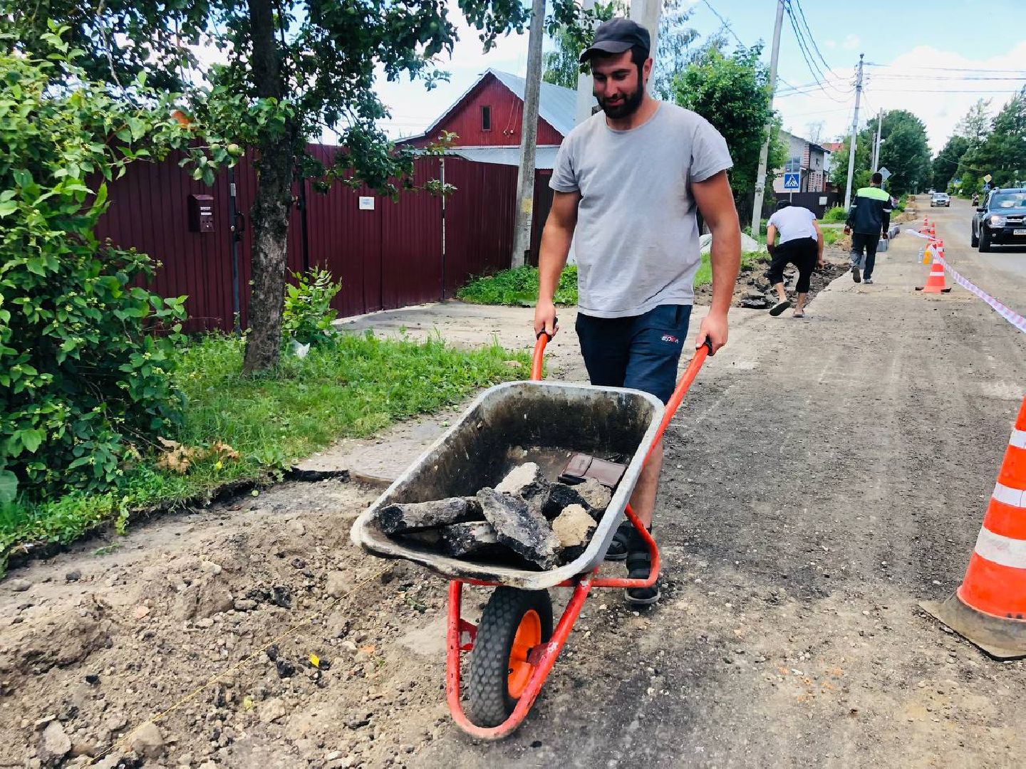 Можайск, Можайский городской округ, Подмосковье, ремонт, дороги, ремонт дорог, новый асфальт, работы
