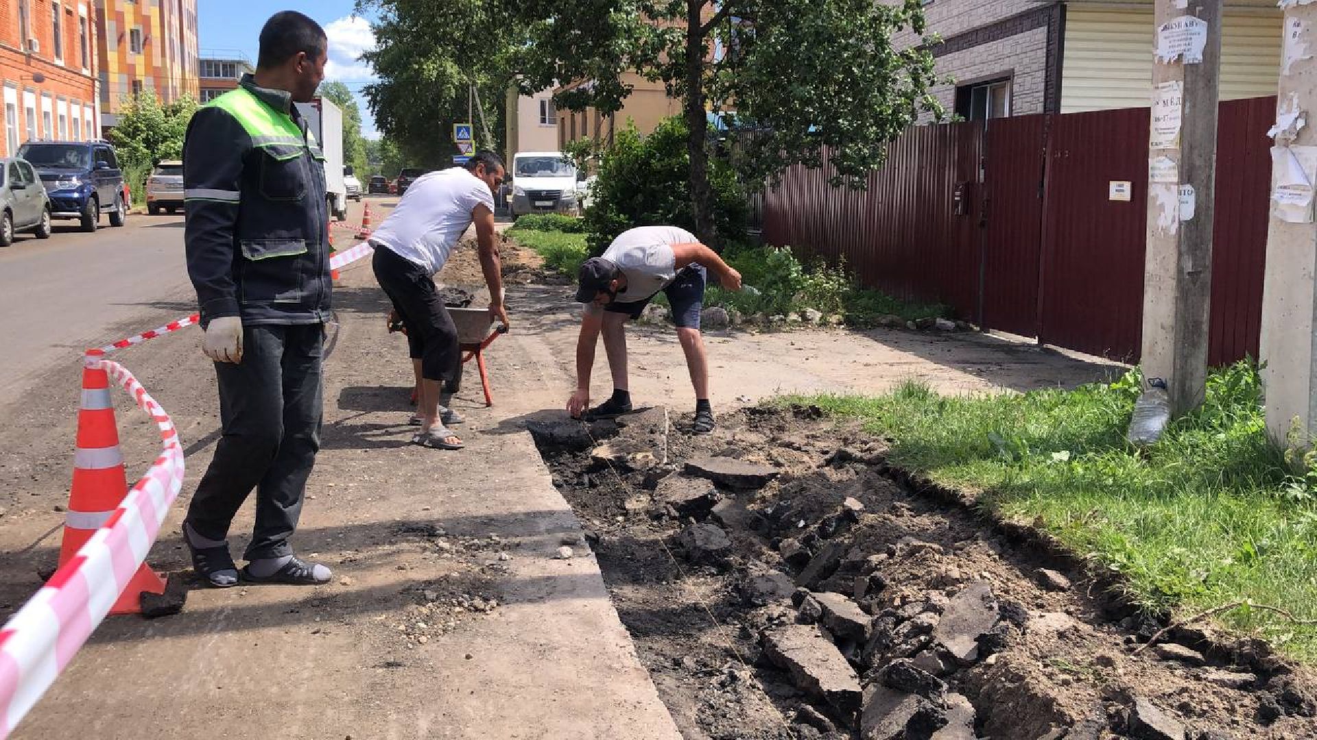 Можайск, Можайский городской округ, Подмосковье, ремонт, дороги, ремонт дорог, новый асфальт, работы