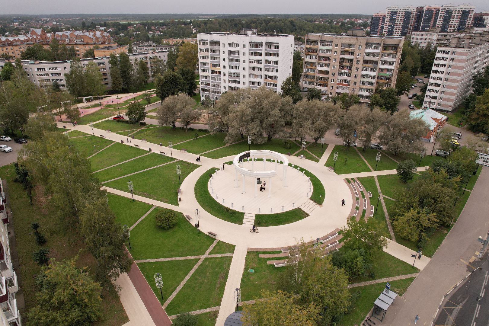 лавра, храмы, сергиев посад, видео с коптера,