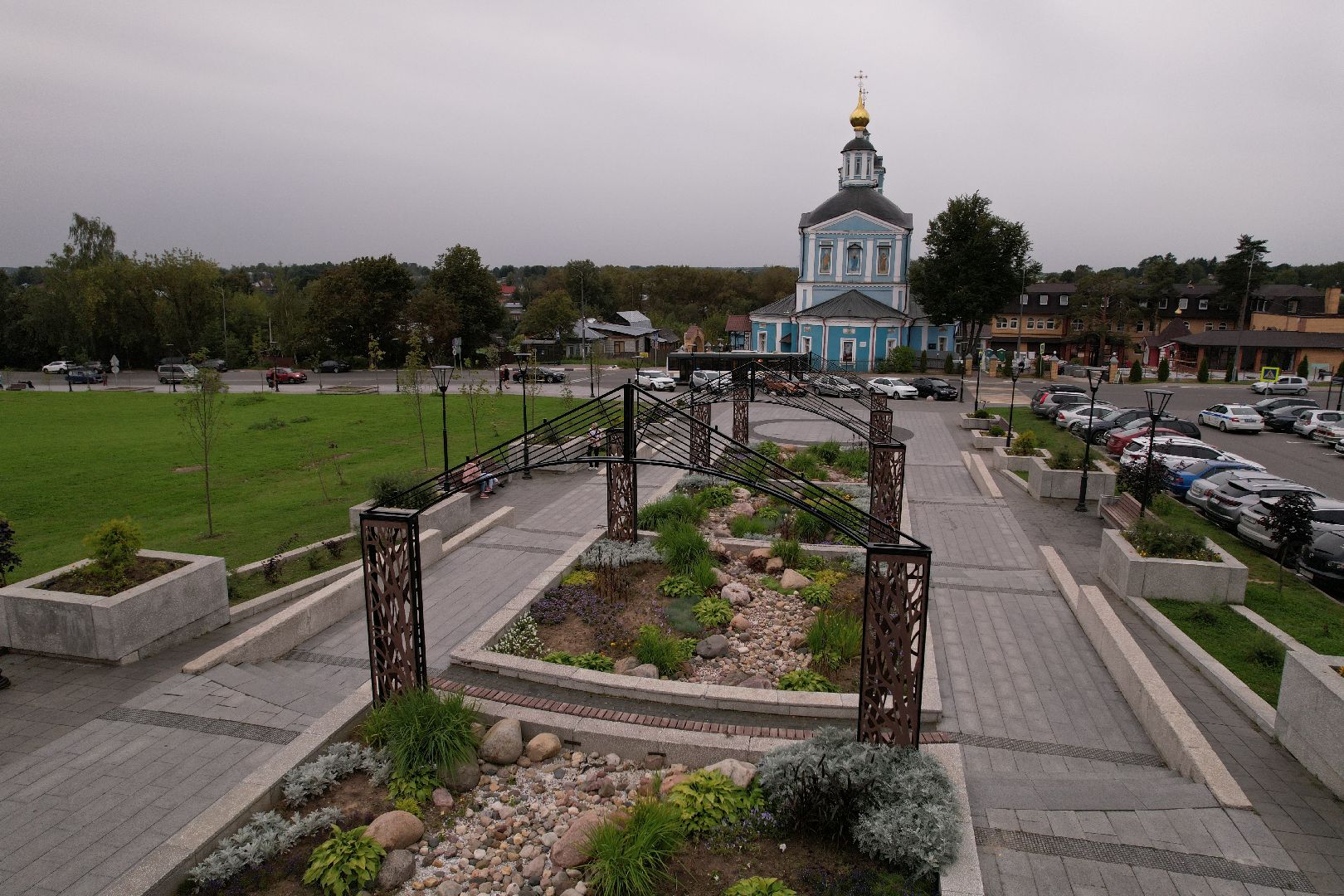 лавра, храмы, сергиев посад, видео с коптера,