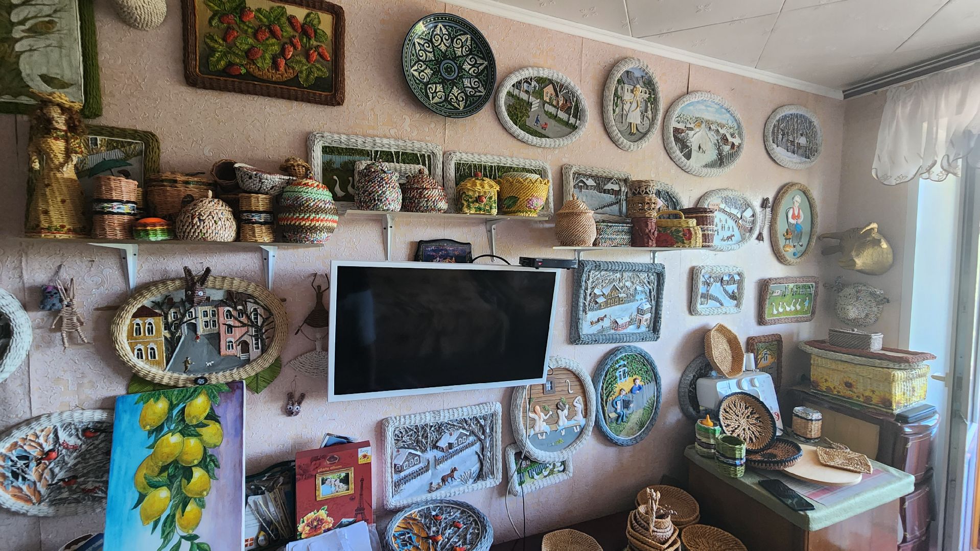 Кашира, куклы, объемные картины, творчество, бумажная лоза