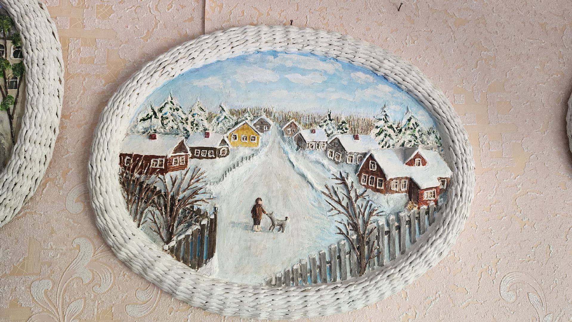 Кашира, куклы, объемные картины, творчество, бумажная лоза