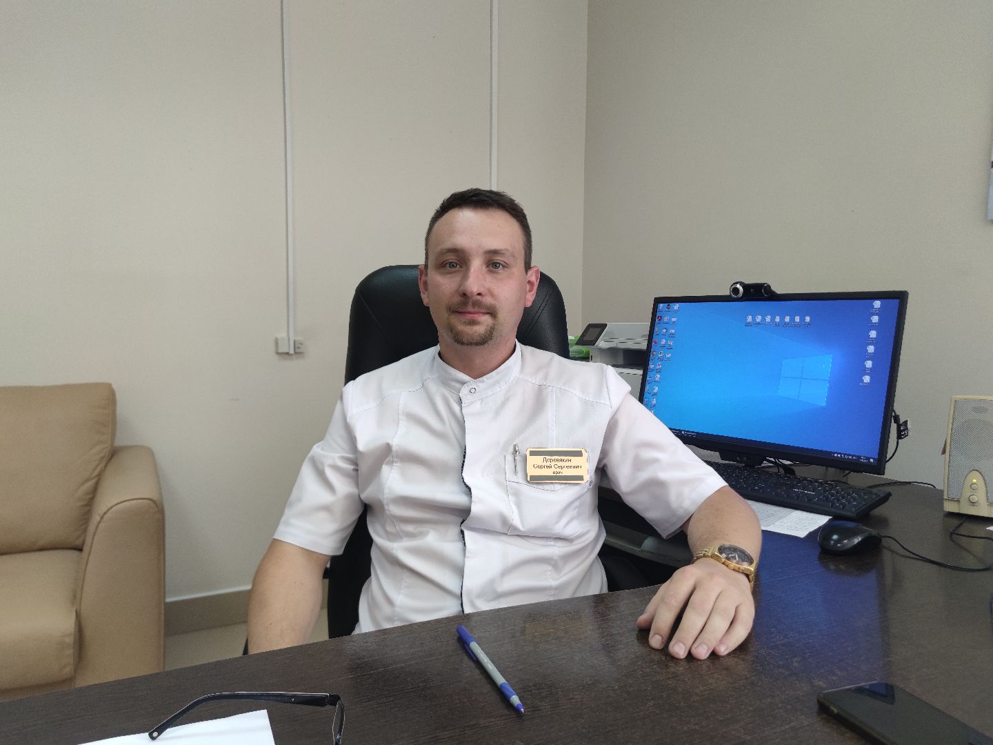 Спорт, здоровый образ жизни, заведующий поликлиникой, Дубненская больница, Дубна