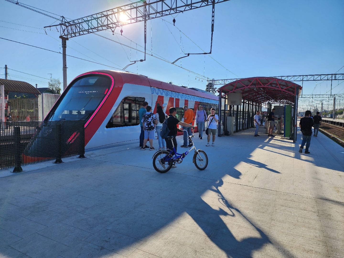 Раменское, транспорт, открытие МЦД-3, первый рейс электропоезда Иволга, впечатление пассажира