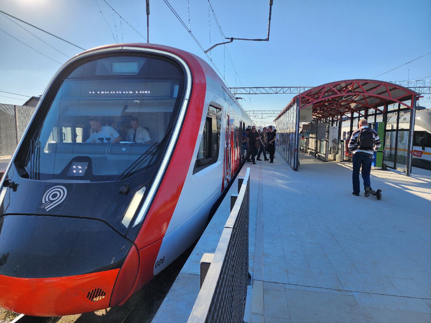 Раменское, транспорт, открытие мцд-3, впечатления первых пассажиров