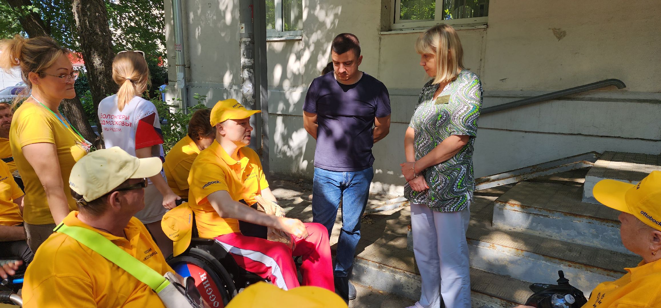 благоустройство, МОООИ Колесница, рейд, доступная среда