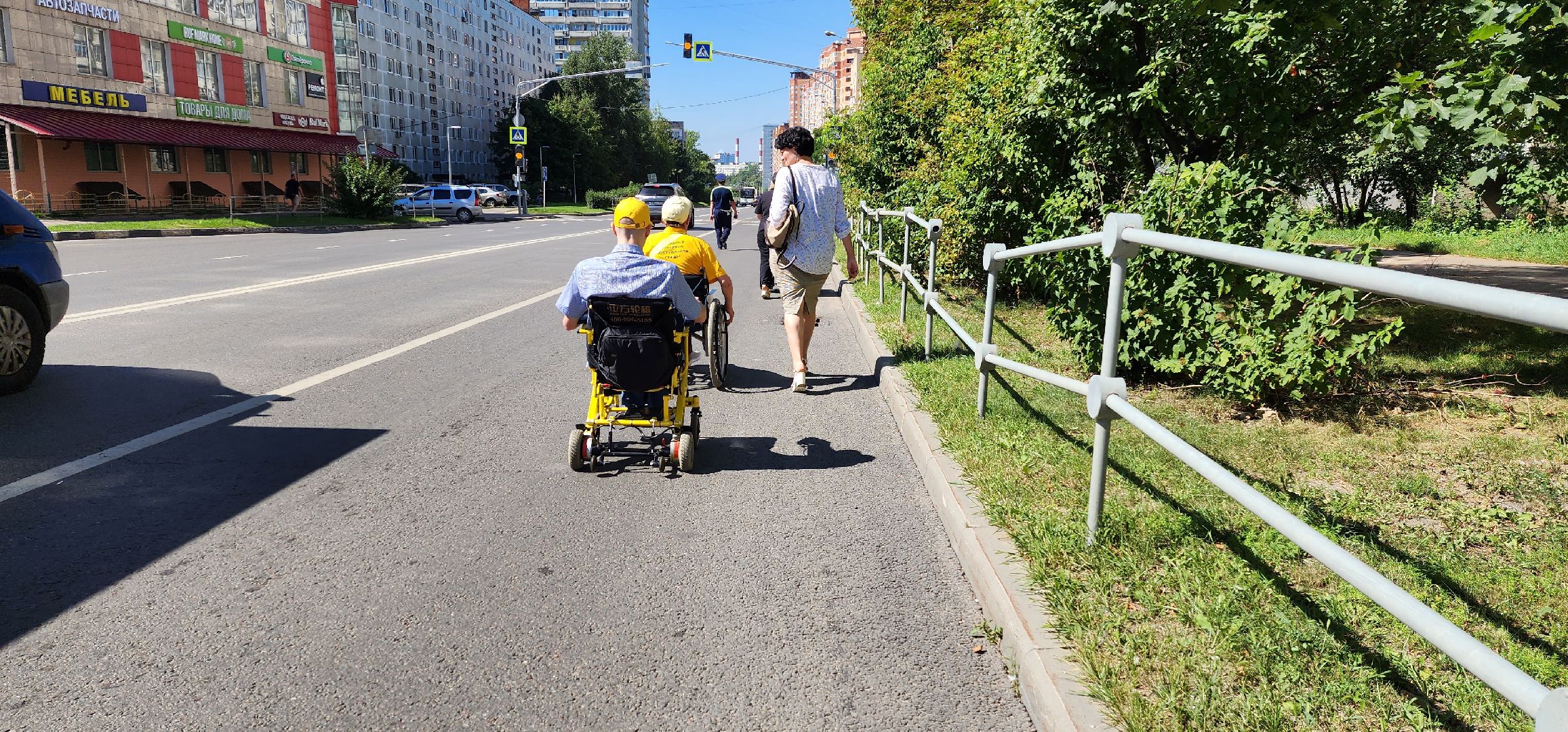 благоустройство, МОООИ Колесница, рейд, доступная среда
