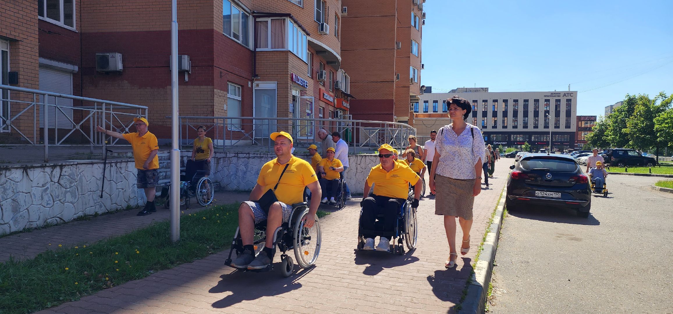 благоустройство, МОООИ Колесница, рейд, доступная среда