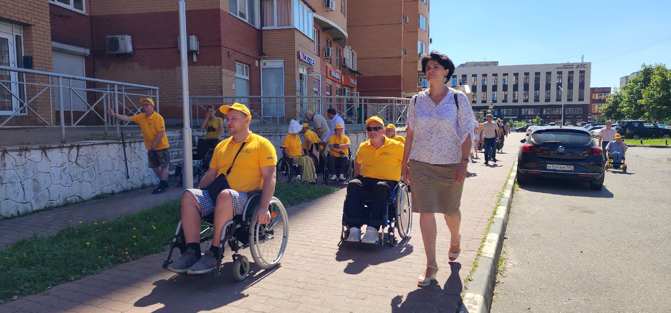 благоустройство, МОООИ Колесница, рейд, доступная среда