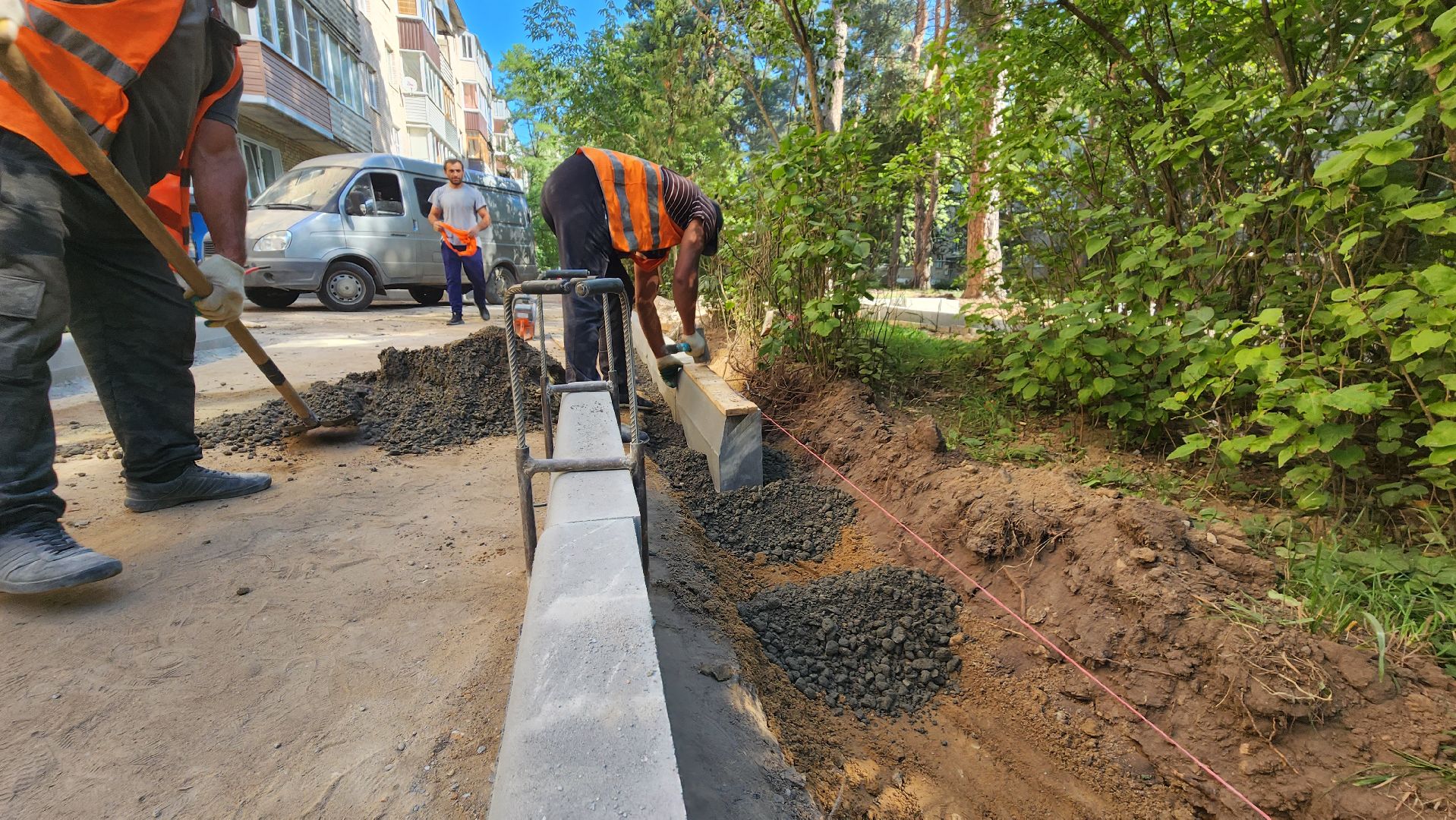 благоустройство дворов, благоустройство, Протвино, строительство, комфорт