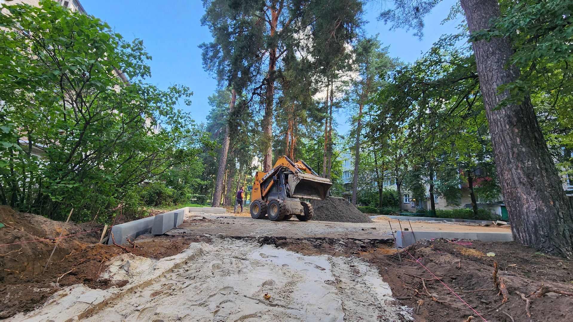 благоустройство дворов, благоустройство, Протвино, строительство, комфорт